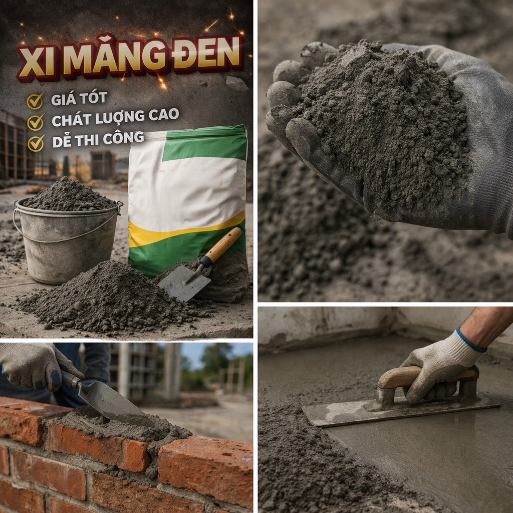 3kg xi măng đen đa dụng