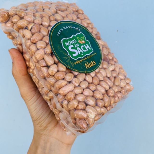 500g Đậu Phộng Nông Sản Sạch Thuần Chủng Không Biến Đổi Gen Nhà Trồng.