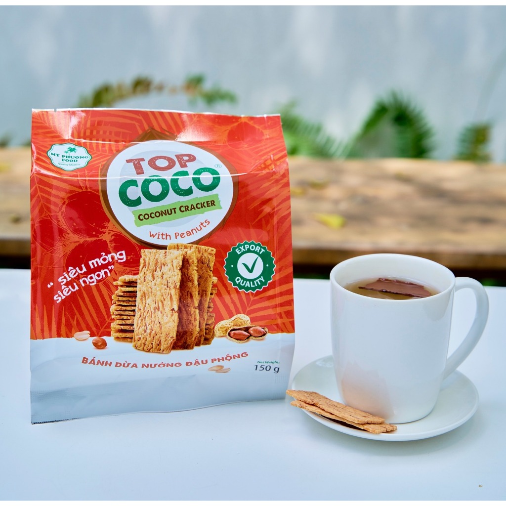 Bánh Dừa Nướng Đặc sản Đà Nẵng TOPCOCO - Mỹ Phương Food, OCOP 4 SAO