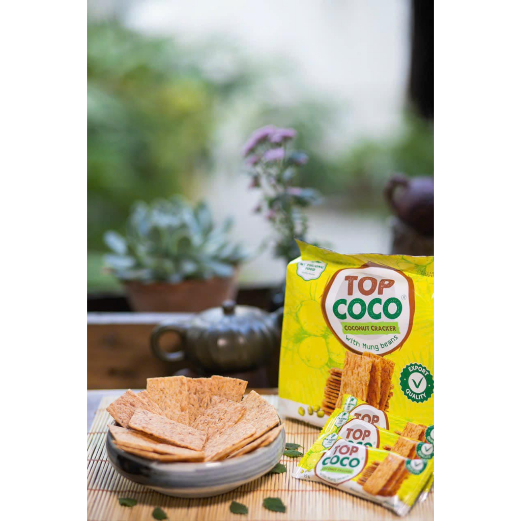 Bánh Dừa Nướng Đặc sản Đà Nẵng TOPCOCO - Mỹ Phương Food, OCOP 4 SAO