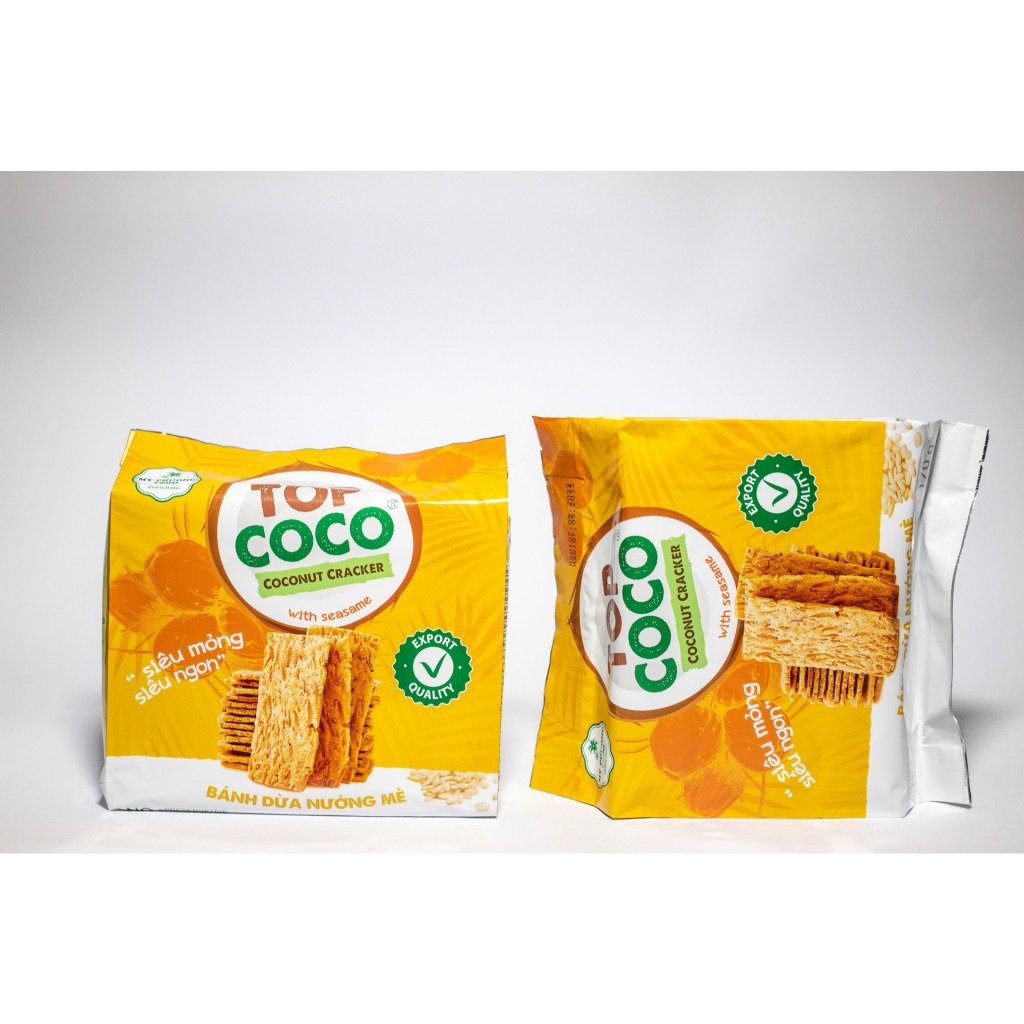 Bánh Dừa Nướng Đặc sản Đà Nẵng TOPCOCO - Mỹ Phương Food, OCOP 4 SAO