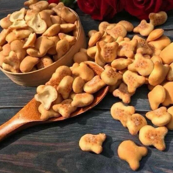 Bánh Gấu Nhân Kem Thiên Hồng/ Liên Anh Ngon Đặc Biệt, Bánh Gấu Nhân Kem Mix 3 Vị,  Đồ Ăn Vặt Bé Mầm.