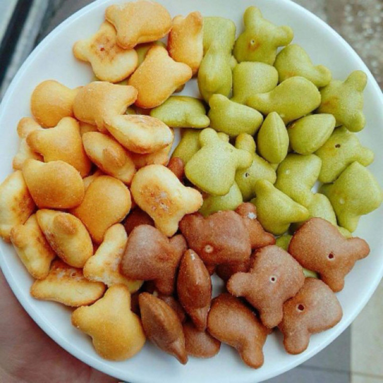 Bánh Gấu Nhân Kem Thiên Hồng/ Liên Anh Ngon Đặc Biệt, Bánh Gấu Nhân Kem Mix 3 Vị,  Đồ Ăn Vặt Bé Mầm.