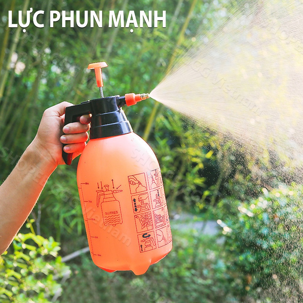 Bình xịt nước tưới cây 2L và 3L, Bình Tưới Cây, Bình phun - xịt cho hoa kiểng, rau sạch tại nhà