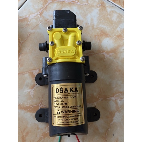 bơm mini tăng áp 12v osaka