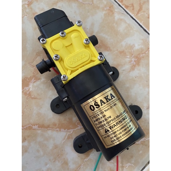 bơm mini tăng áp 12v osaka