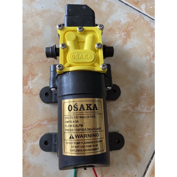 bơm mini tăng áp 12v osaka