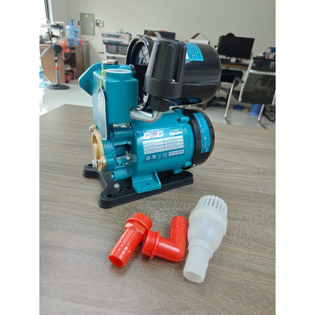 {Chính hãng} Máy bơm tăng áp G-250D hãng GGG công suất 750w, tự động đóng ngắt, chất lượng.Bảo hành 6 tháng chính hãng