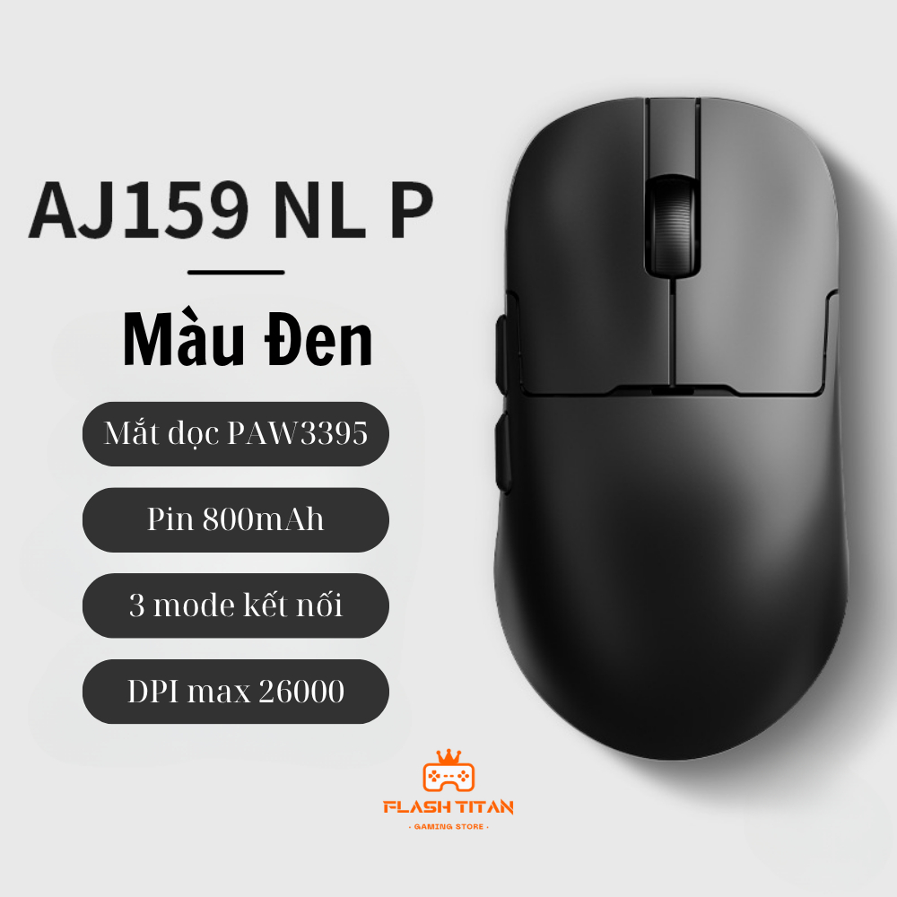 Chuột không dây VXE R1 SE - R1 SE Plus -3 chế độ kết nối - Chuột gaming giá rẻ dùng cho PC, laptop