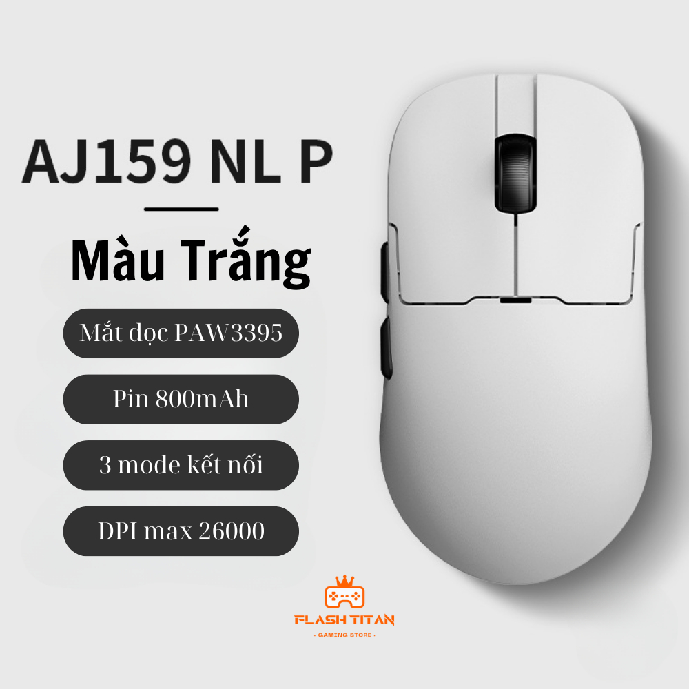 Chuột không dây VXE R1 SE - R1 SE Plus -3 chế độ kết nối - Chuột gaming giá rẻ dùng cho PC, laptop