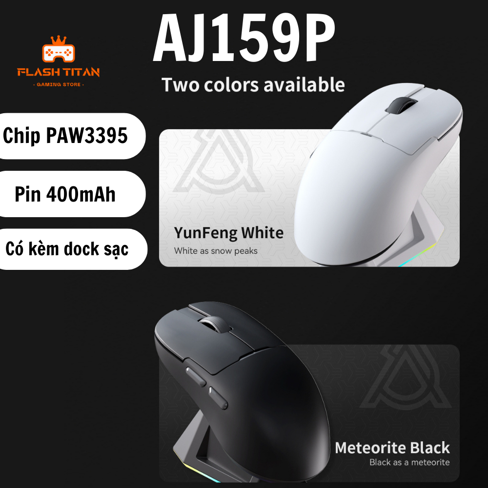 Chuột không dây VXE R1 SE - R1 SE Plus -3 chế độ kết nối - Chuột gaming giá rẻ dùng cho PC, laptop