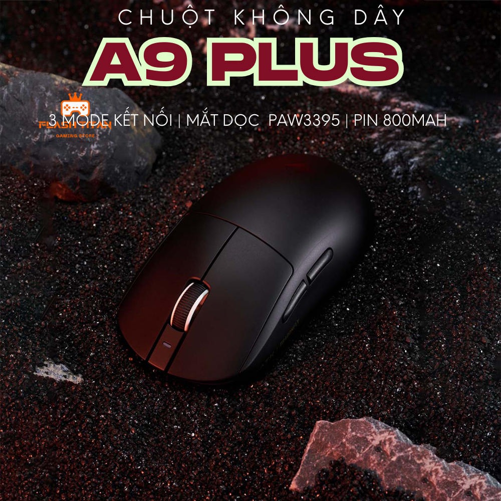 Chuột không dây VXE R1 SE - R1 SE Plus -3 chế độ kết nối - Chuột gaming giá rẻ dùng cho PC, laptop