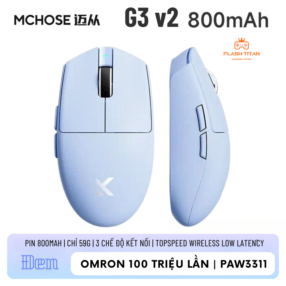 Chuột không dây VXE R1 SE - R1 SE Plus -3 chế độ kết nối - Chuột gaming giá rẻ dùng cho PC, laptop