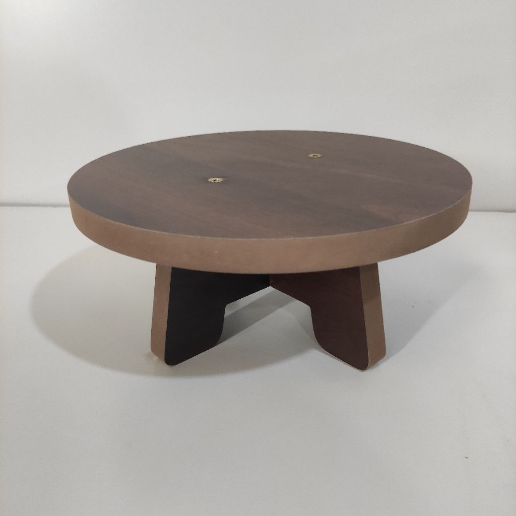 Ghế gỗ lắp ghép dáng thấp, ghế kê chân, kệ cây cảnh, kệ để bàn chắc chắn, dễ tháo lắp  ( mặt Tròn cao 10cm )