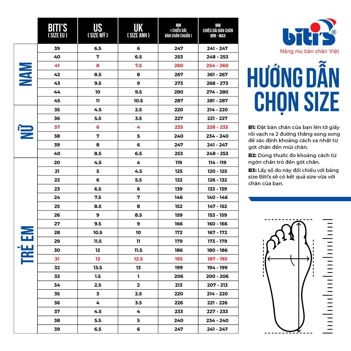 Giày Thể Thao thông dụng Biti's BSM004400TRG/BSB009800TRG (Trắng)