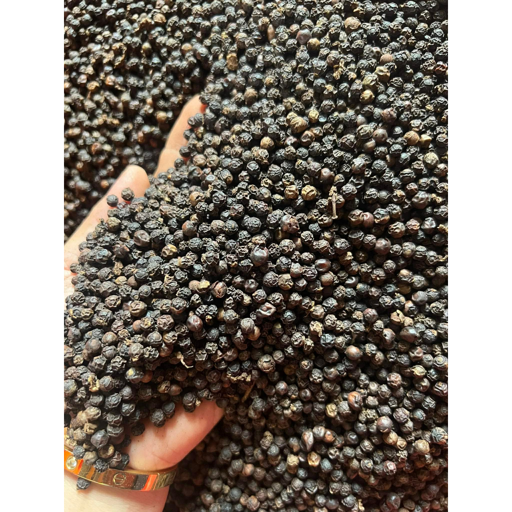 HẠT TIÊU ĐEN Nông Sản Đăk Lăk 1Kg - Tặng Mật Ong 100g