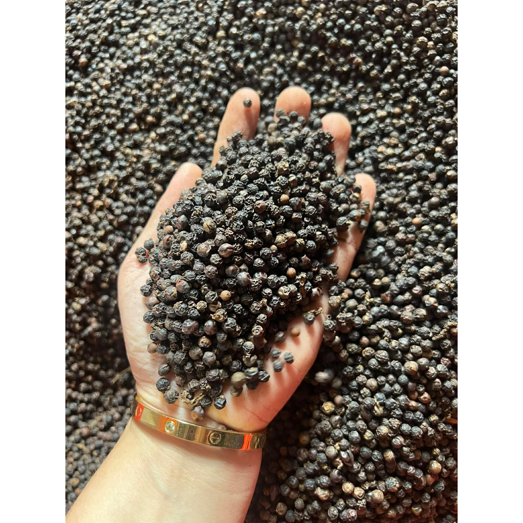 HẠT TIÊU ĐEN Nông Sản Đăk Lăk 1Kg - Tặng Mật Ong 100g