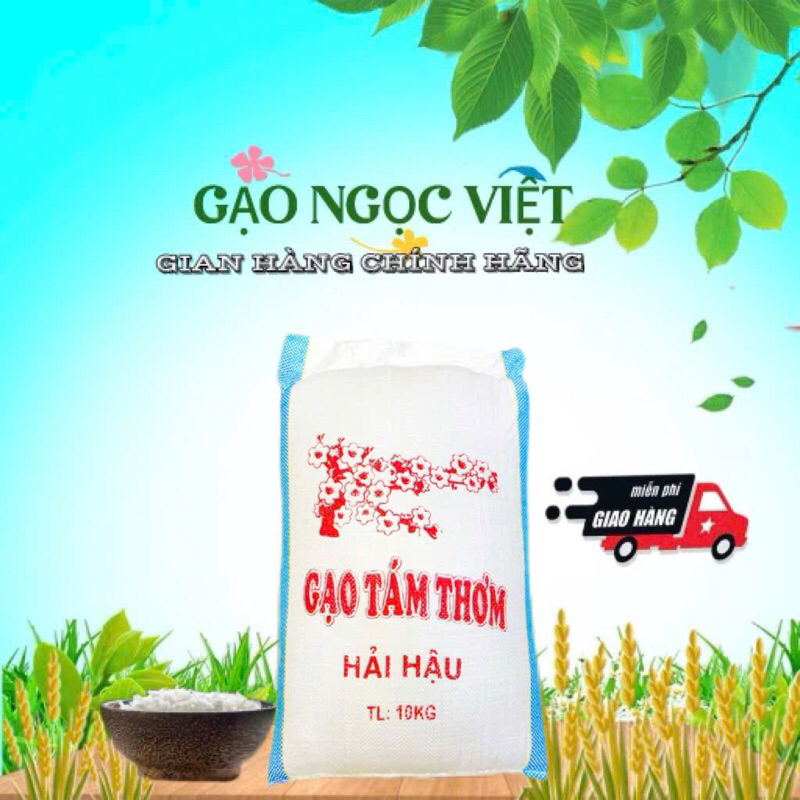 [HOẢ TỐC] GẠO TÁM THƠM ĐẶC SẢN HẢI HẬU - GẠO QUÊ VỤ LÚA MỚI ( DẺO VỪA , MỀM CƠM )