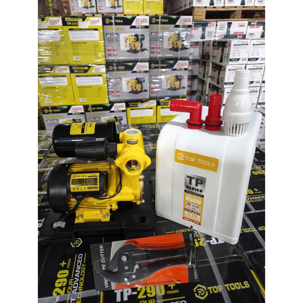 Máy bơm tăng áp, cao áp GGG - G250D 750W, đóng ngắt tự động, thương hiệu Thái Lan, máy chính hãng Bảo Hành 06 tháng