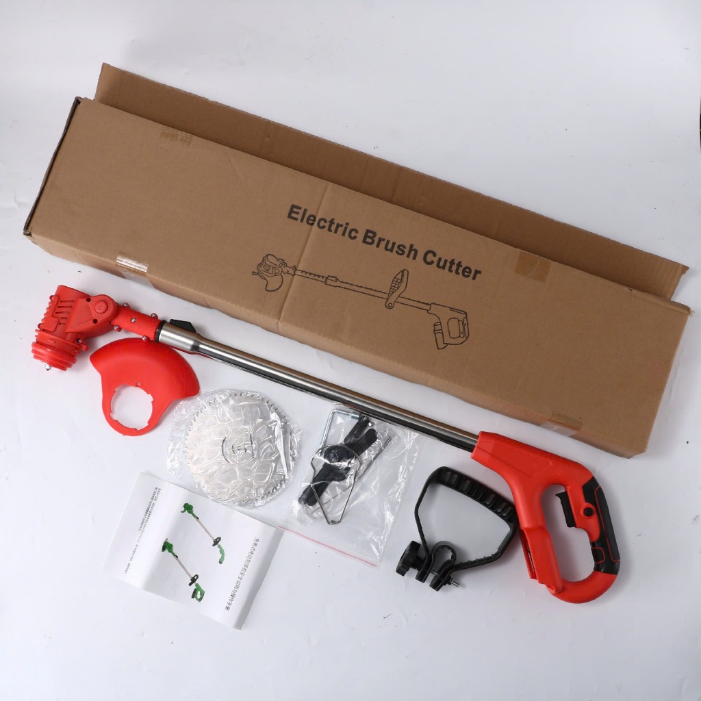 Máy Cắt Cỏ 2P Cầm Tay Công Suất 1800W, Máy Cắt Cỏ Mini Sử Dụng Cho Gia Đình, Động Cơ Không Chổi Than Lõi Đồng Mạnh Mẽ