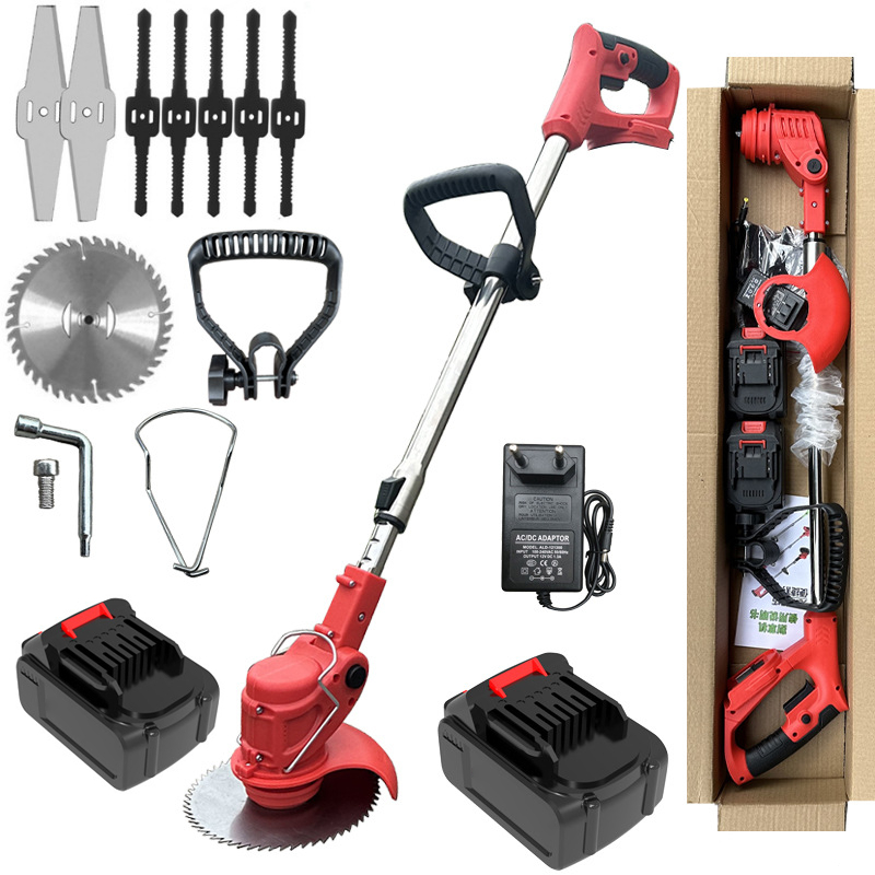 Máy Cắt Cỏ 2P Cầm Tay Công Suất 1800W, Máy Cắt Cỏ Mini Sử Dụng Cho Gia Đình, Động Cơ Không Chổi Than Lõi Đồng Mạnh Mẽ