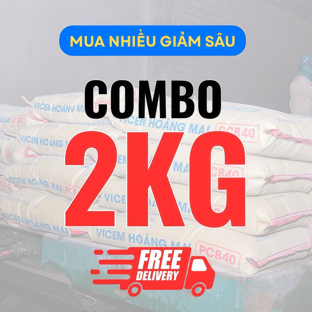 Xi Măng PCB40 Vicem Hoàng Mai 50kg – Xi Măng Xây Dựng, Đổ Bê Tông, Công Trình Chất Lượng Cao